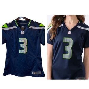 ~ Nike NFL Seattle Seahawks Jersey Size M Navy Blue Green